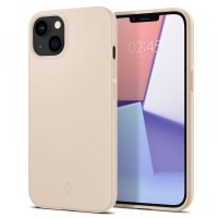 Husa slim Spigen Thin Fit compatibila cu iPhone 13 Mini Sand Beige