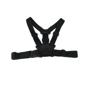 Sistem de prindere pe piept Telesin pentru camere video sport Negru