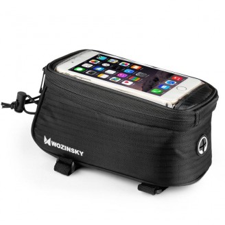 Geanta bicicleta impermeabila Wozinsky WBB2BK, 1.5L, Negru