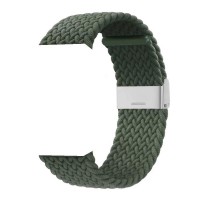 Curea textila Braided Fabric V8 compatibila cu Apple Watch 4/5/6/7/8/SE/Ultra 42/44/45/49mm Verde