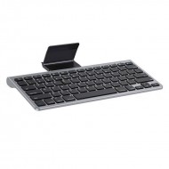 Suport cu tastatura Omoton KB088 compatibil cu iPadOS si iOS, accepta Smartphone-uri si tablete cu diagonala de 4-11 inch, Roz