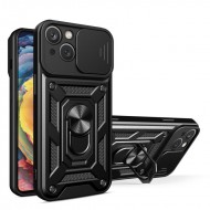 Carcasa Hybrid Armor CamShield compatibila cu Huawei nova Y90 Black