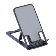 Stand universal pliabil tableta/telefon Choetech H064, Aluminiu, Gri