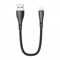 Cablu pentru incarcare si transfer date Mcdodo Omega CA-7440, USB/Lightning, 2.4A, 0.2m, Negru Cablu pentru incarcare si transfer date Mcdodo Omega CA-7440, USB/Lightning, 2.4A, 0.2m, Negru