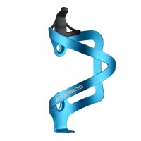 Suport bidon apa pentru bicicleta Rockbros 2017-11BBL, Aluminiu, Albastru