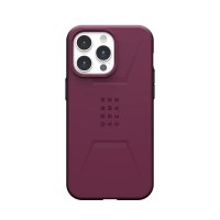 Carcasa UAG Civilian MagSafe compatibila cu iPhone 15 Pro Max Bordeaux