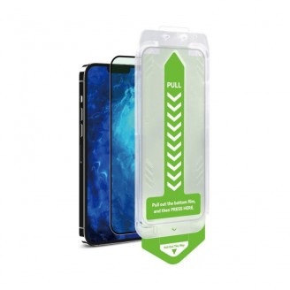 Folie sticla cu sistem de montare WOZINSKY Premium Glass 9H compatibila cu iPhone 15 Pro Max Black Folie sticla cu sistem de montare WOZINSKY Premium Glass 9H compatibila cu iPhone 15 Pro Max Black