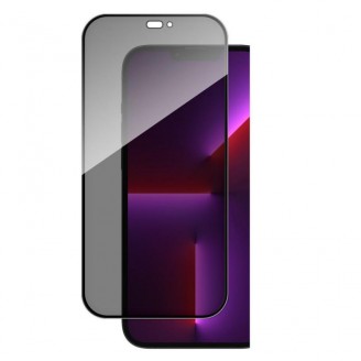 Folie sticla WOZINSKY Privacy compatibila cu iPhone 15 Pro Max Black
