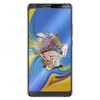 Folie protectie transparenta Case friendly 4smarts Second Glass Limited Cover Nokia 9 PureView